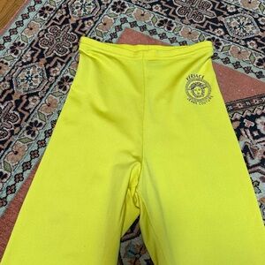 ULTRA RARE Vintage 1990s Versace logo Leggings
